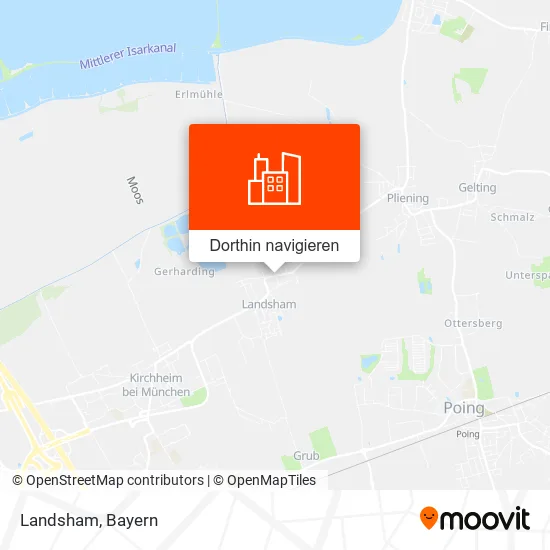Landsham Karte