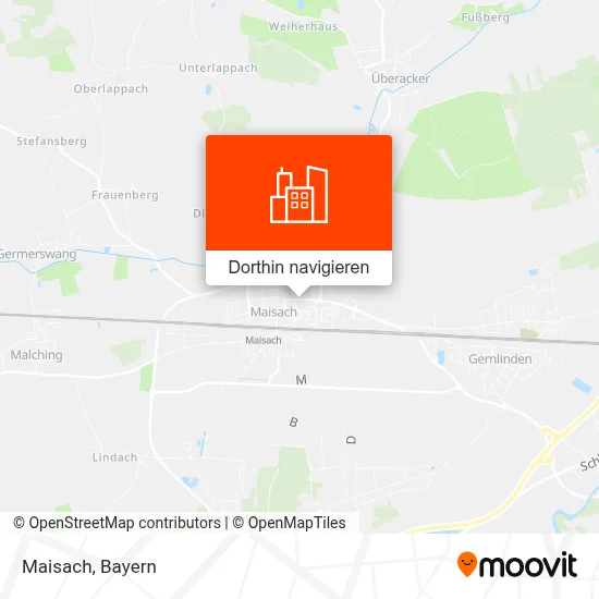 Maisach Karte