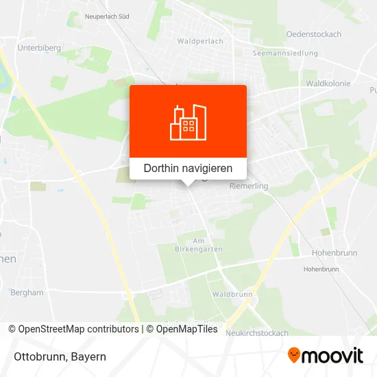 Ottobrunn Karte