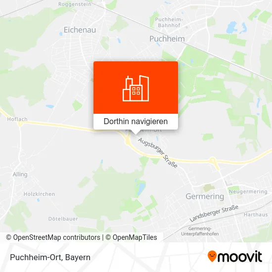 Puchheim-Ort Karte