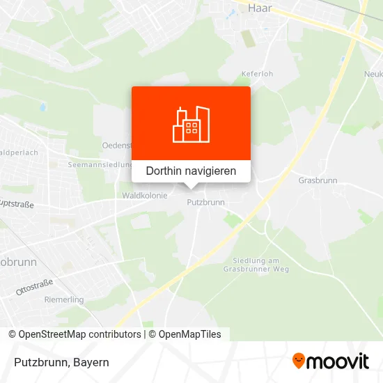 Putzbrunn Karte
