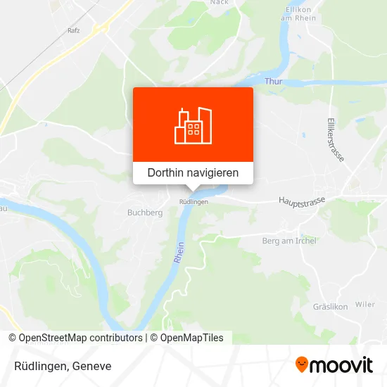 Rüdlingen Karte