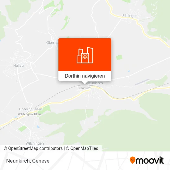 Neunkirch Karte