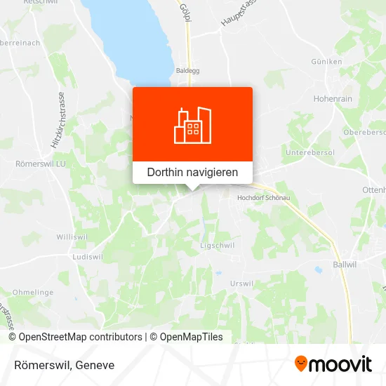 Römerswil Karte