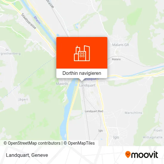 Landquart Karte