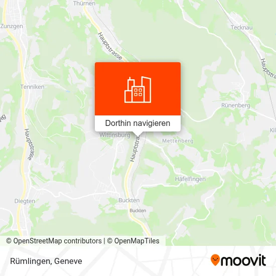Rümlingen Karte