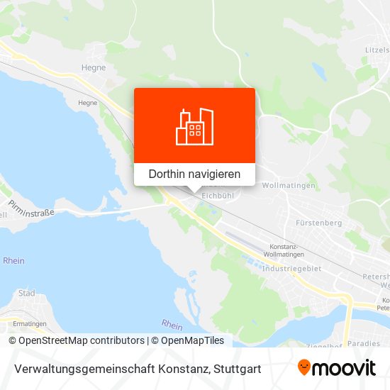 Verwaltungsgemeinschaft Konstanz Karte