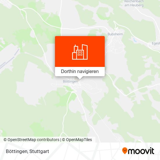 Böttingen Karte