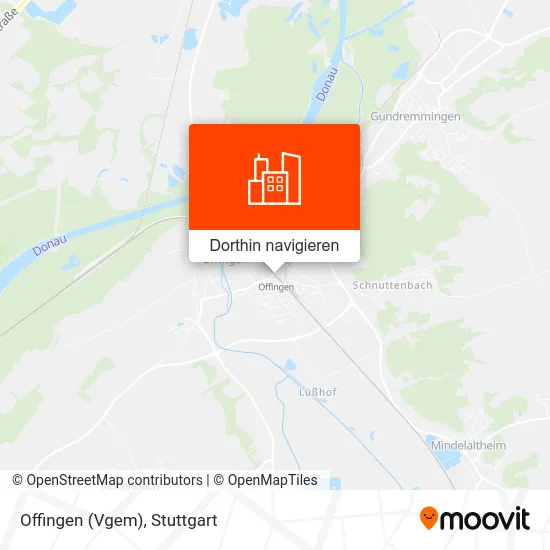 Offingen (Vgem) Karte