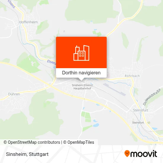 Sinsheim Karte
