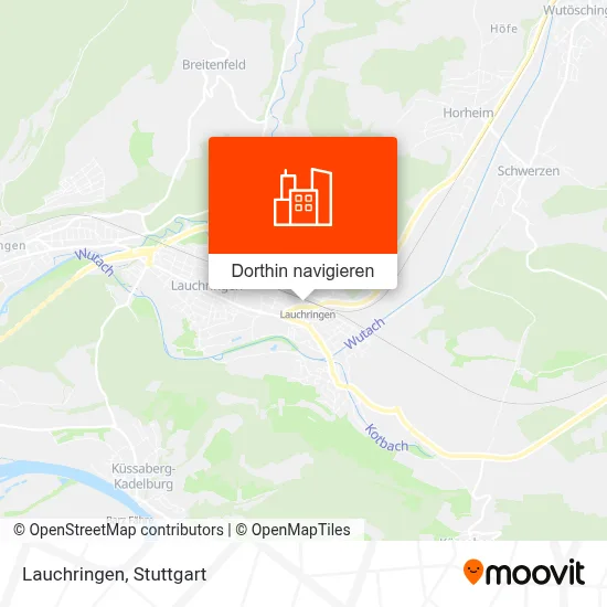 Lauchringen Karte