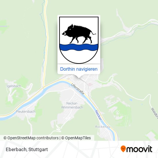 Eberbach Karte