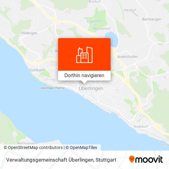 Verwaltungsgemeinschaft Überlingen Karte