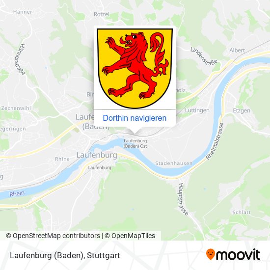 Laufenburg (Baden) Karte