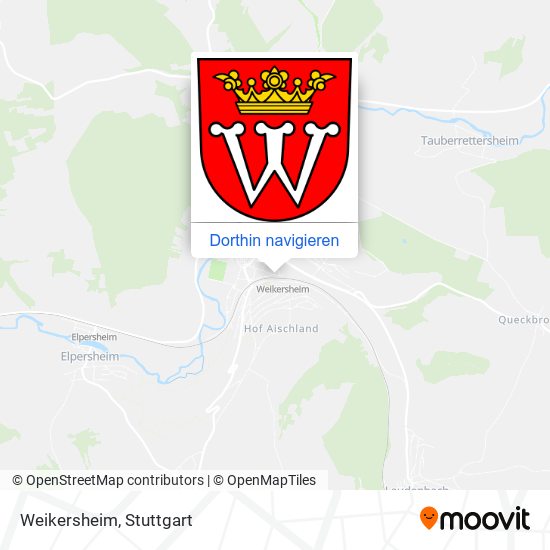 Weikersheim Karte