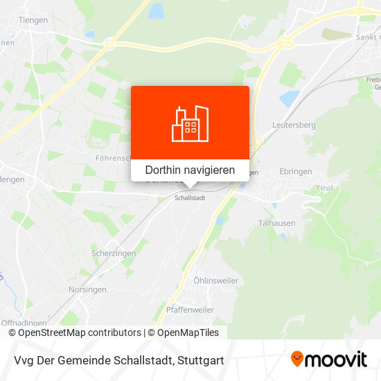 Vvg Der Gemeinde Schallstadt Karte