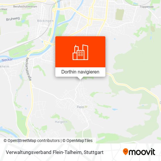 Verwaltungsverband Flein-Talheim Karte