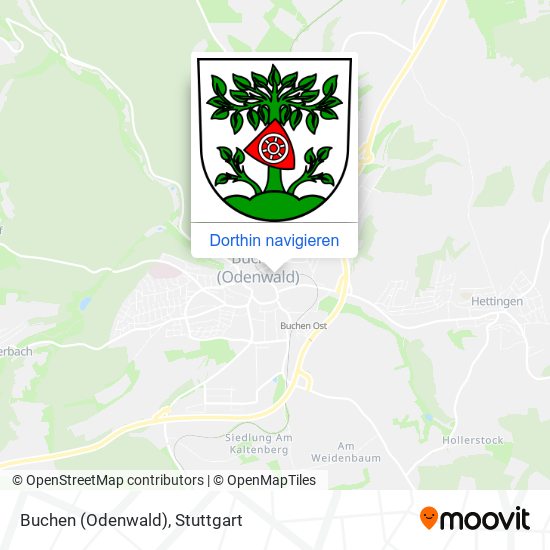 Buchen (Odenwald) Karte
