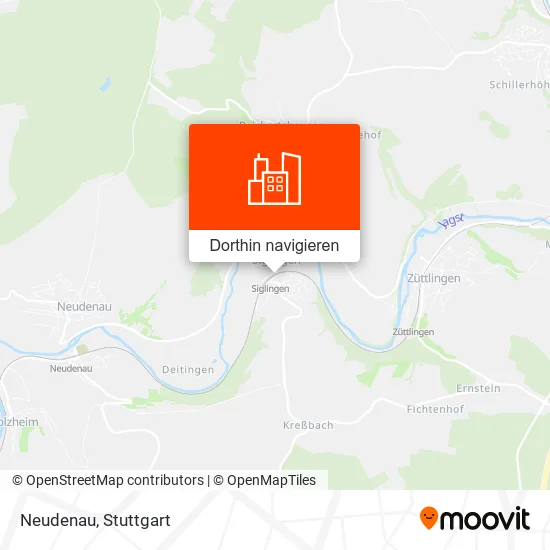 Neudenau Karte