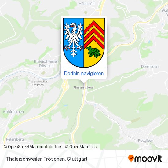 Thaleischweiler-Fröschen Karte