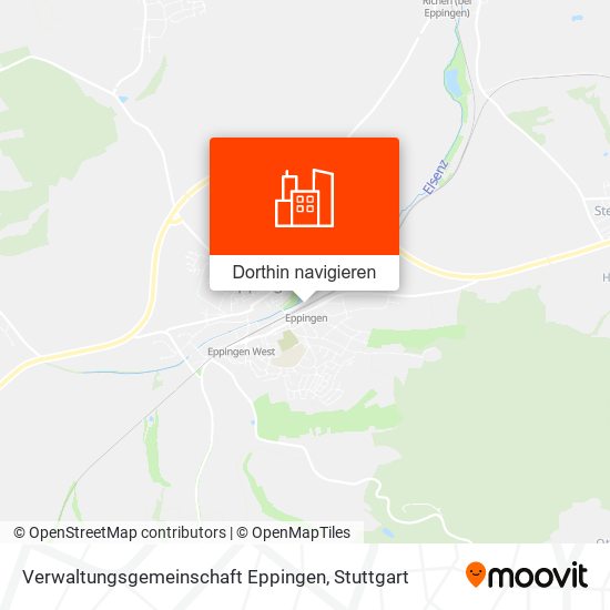 Verwaltungsgemeinschaft Eppingen Karte