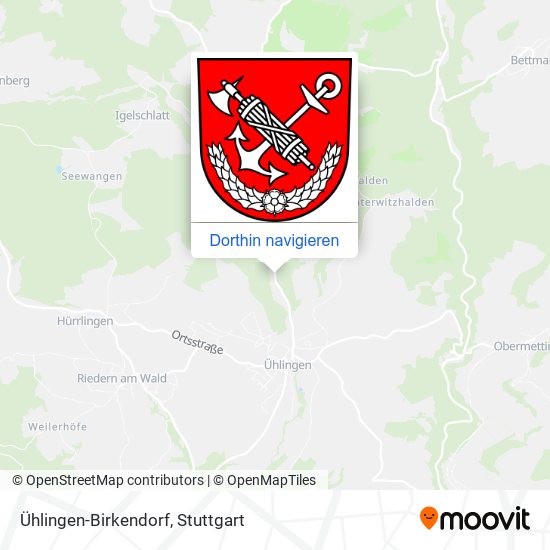 Ühlingen-Birkendorf Karte