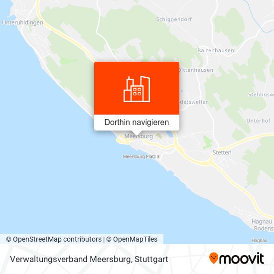 Verwaltungsverband Meersburg Karte