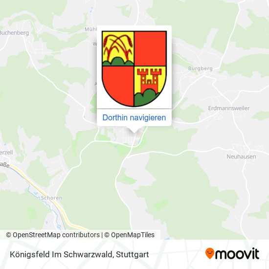 Königsfeld Im Schwarzwald Karte