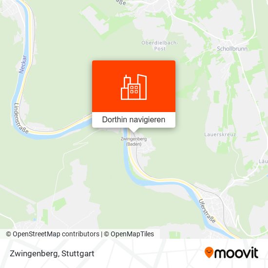 Zwingenberg Karte