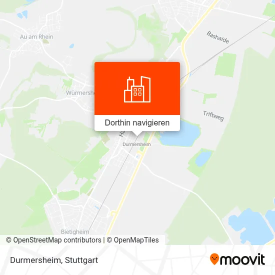 Durmersheim Karte