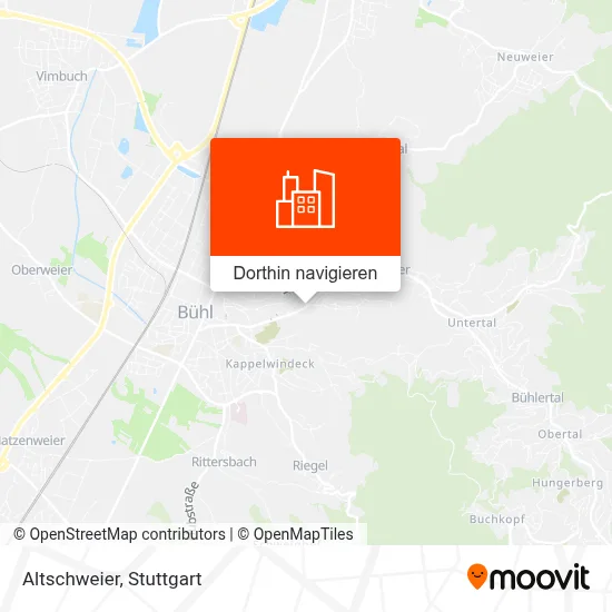 Altschweier Karte
