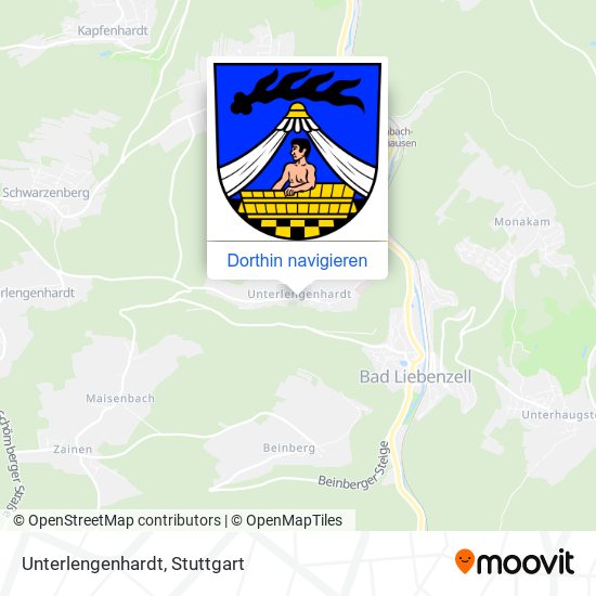 Unterlengenhardt Karte