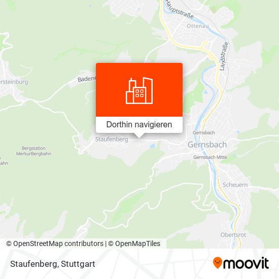 Staufenberg Karte