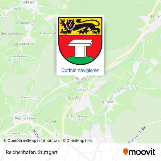 Reichenhofen Karte
