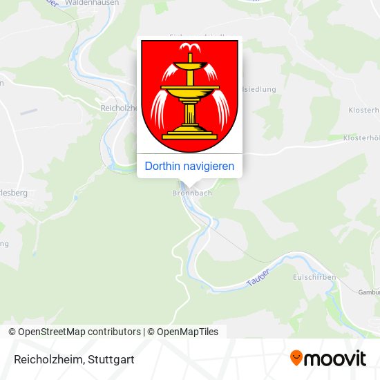 Reicholzheim Karte