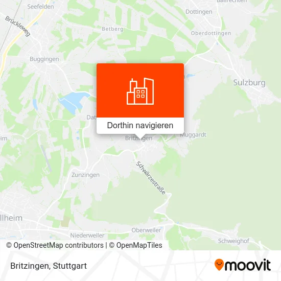 Britzingen Karte
