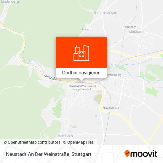 Neustadt An Der Weinstraße Karte