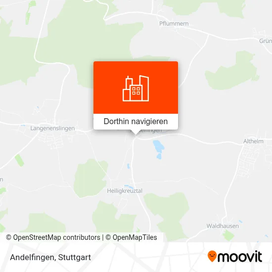 Andelfingen Karte