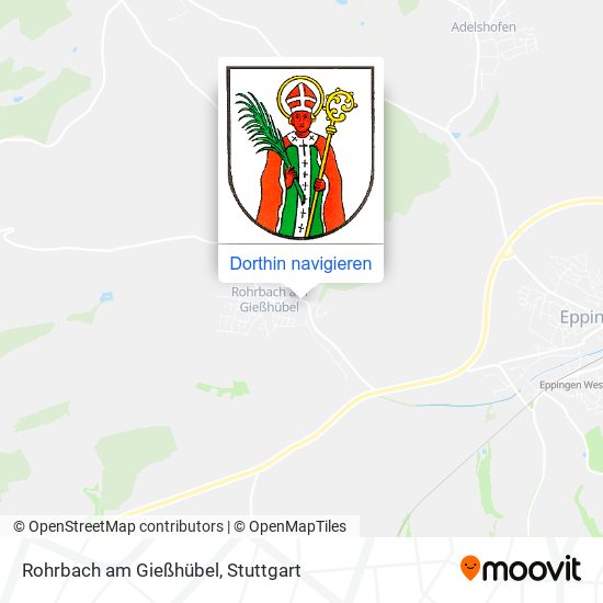 Rohrbach am Gießhübel Karte