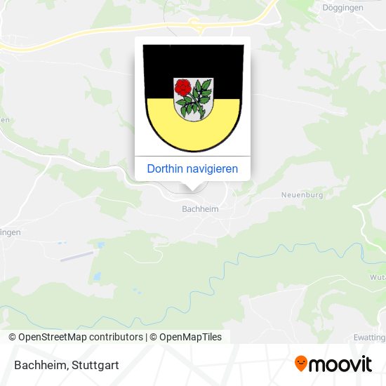 Bachheim Karte