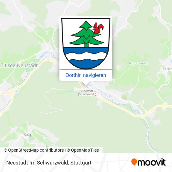 Neustadt Im Schwarzwald Karte