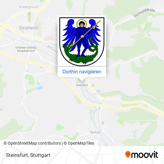 Steinsfurt Karte