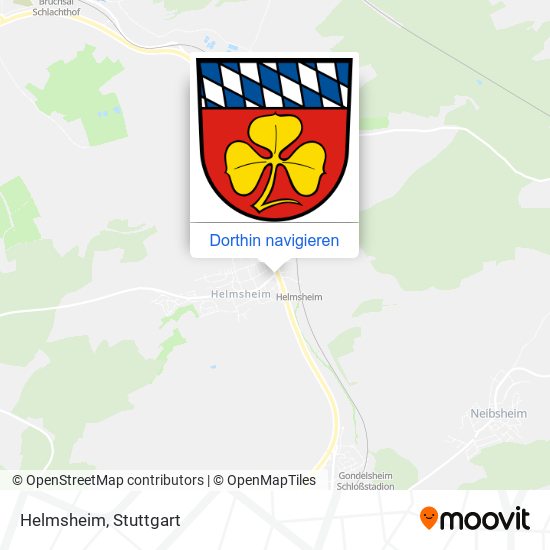 Helmsheim Karte