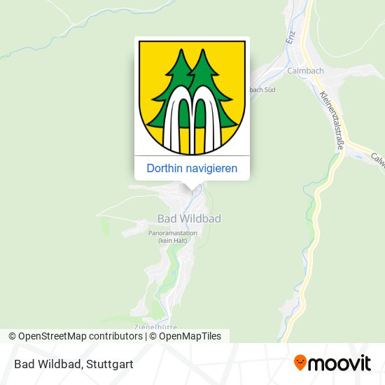 Bad Wildbad Karte