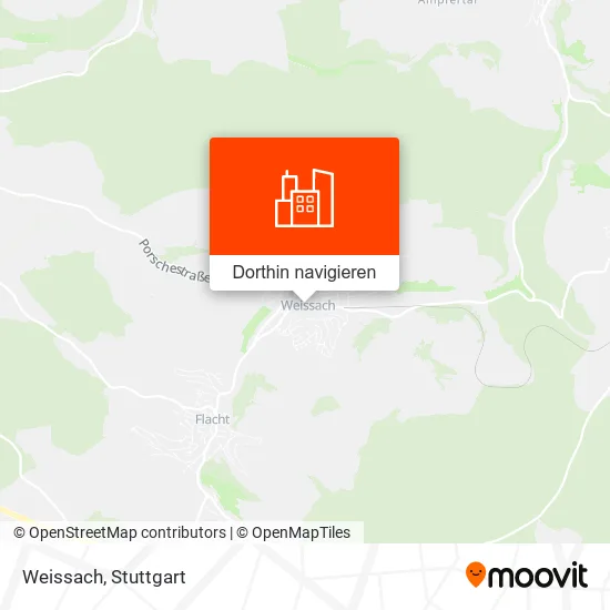 Weissach Karte