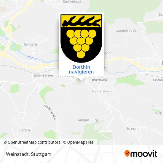 Weinstadt Karte