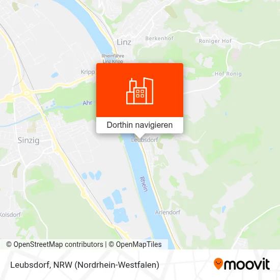Leubsdorf Karte