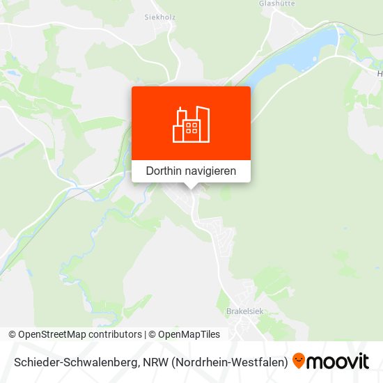 Schieder-Schwalenberg Karte