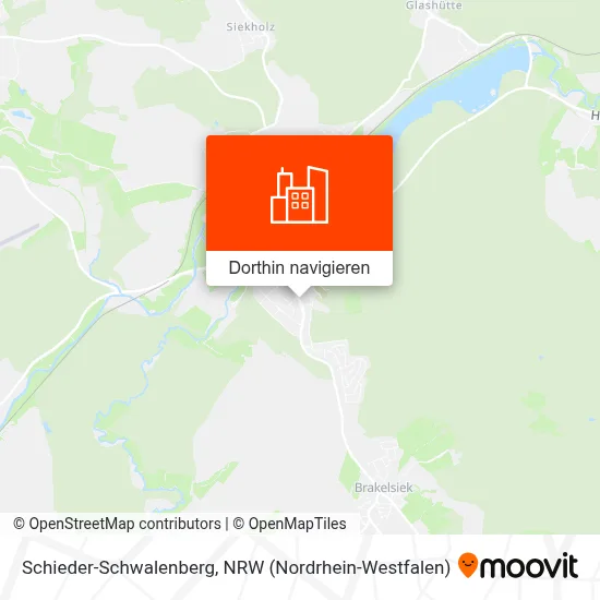 Schieder-Schwalenberg Karte