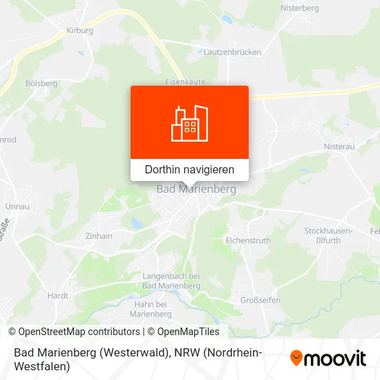 Bad Marienberg (Westerwald) Karte